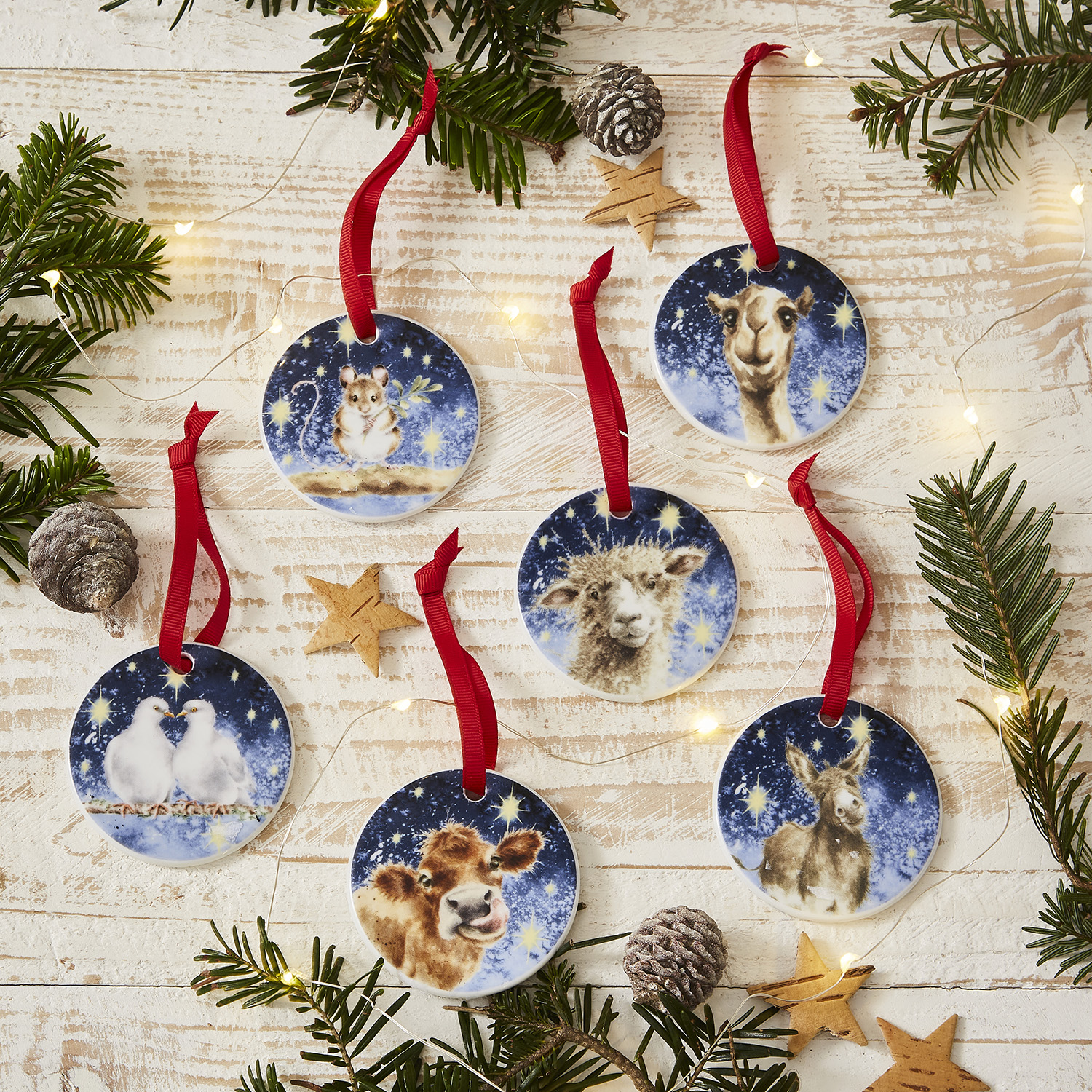 Wrendale Designs Nativity Decorations image number null